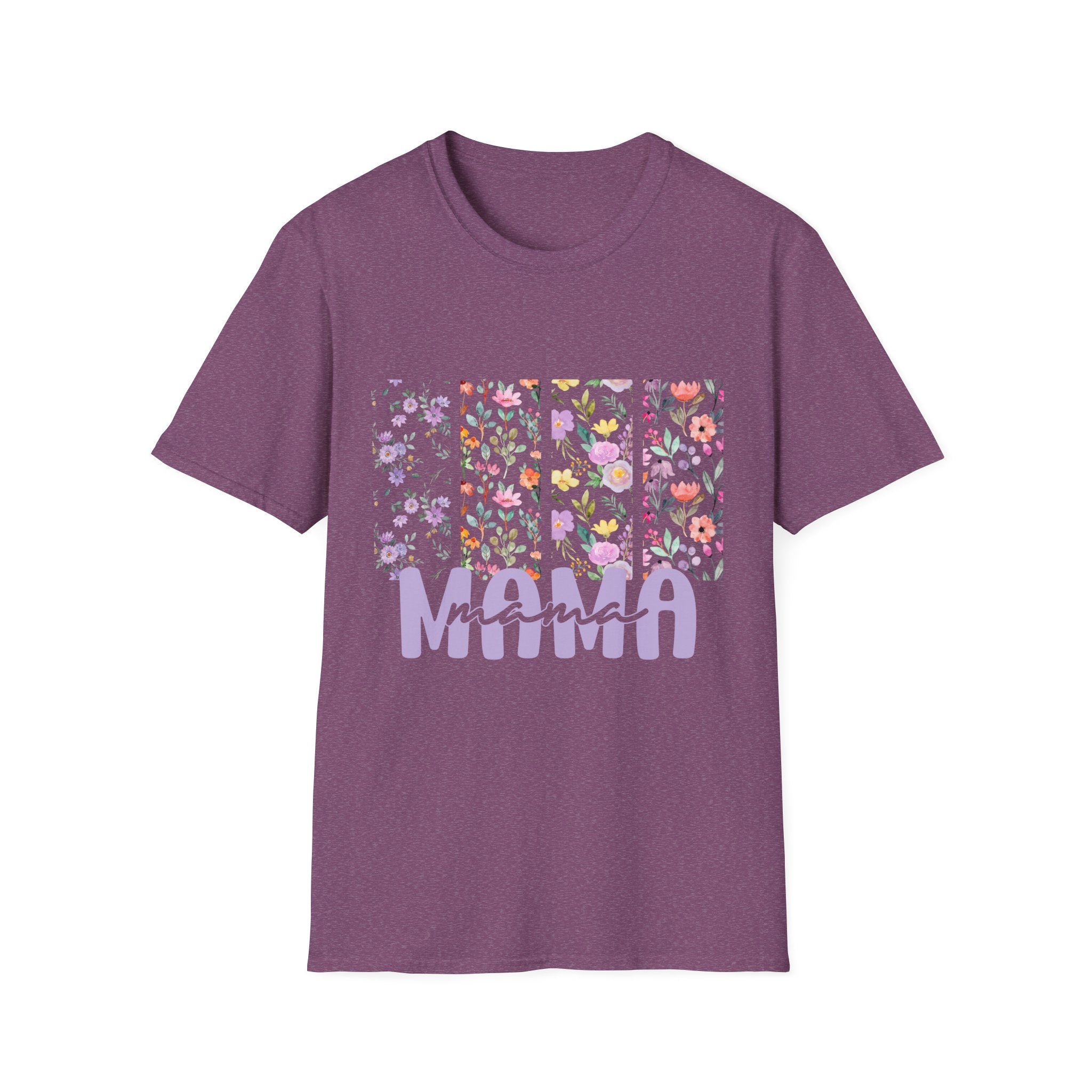 Mama Floral T-Shirt — Lavender Botanical Mother's Day Tee