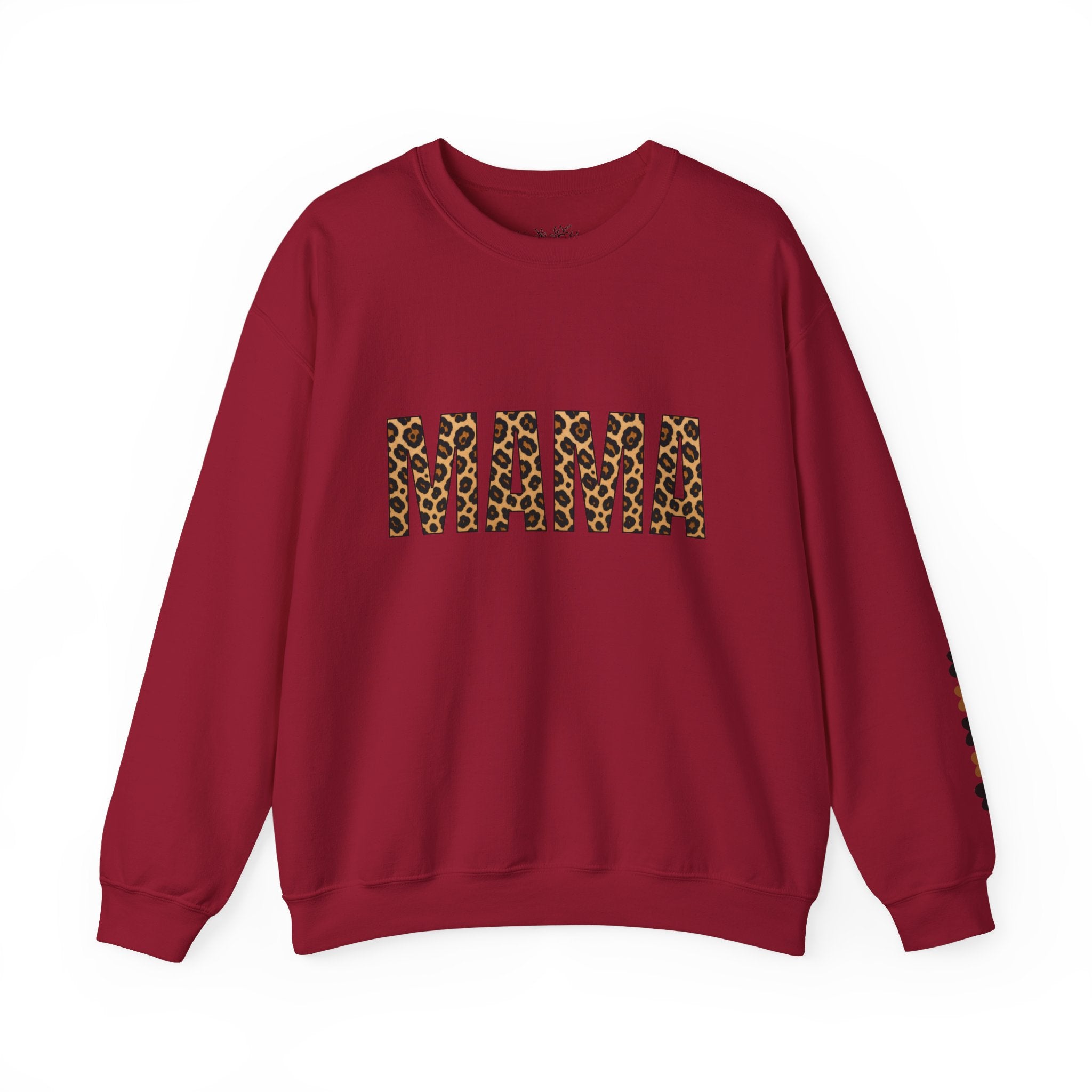 Mama Leopard Print Sweatshirt
