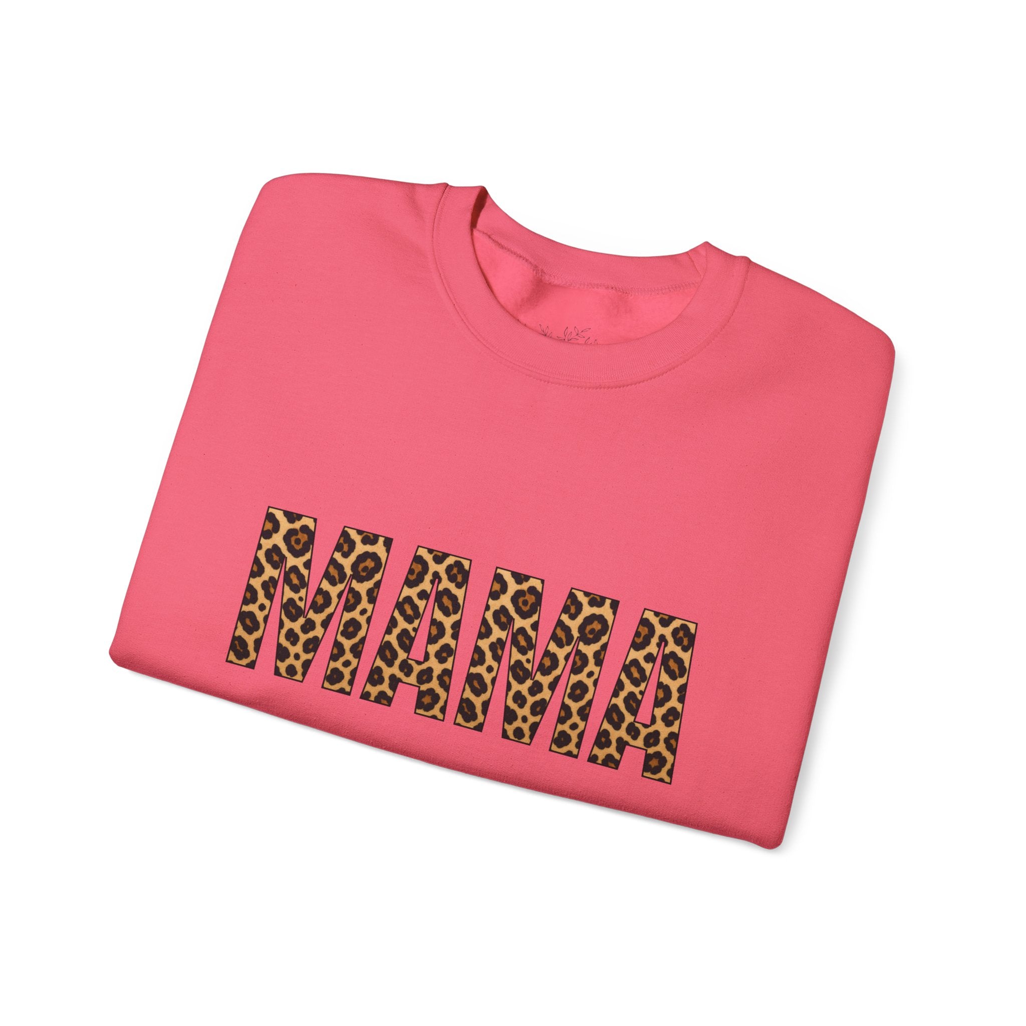 Mama Leopard Print Sweatshirt