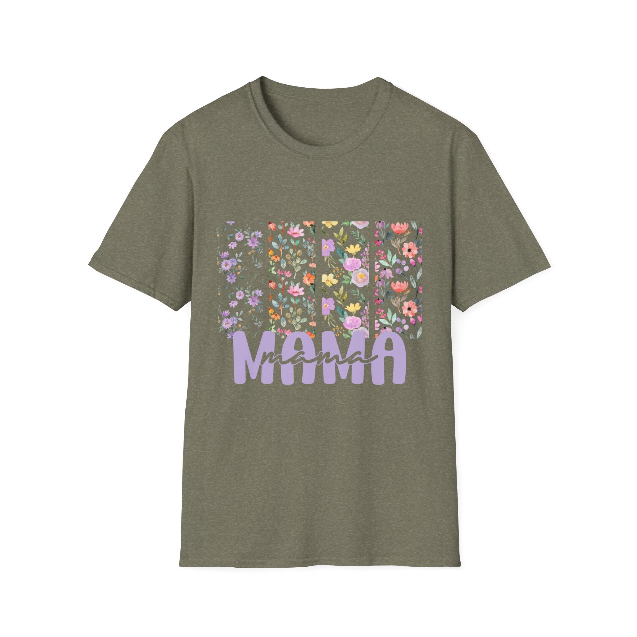 Mama Floral T-Shirt — Lavender Botanical Mother's Day Tee