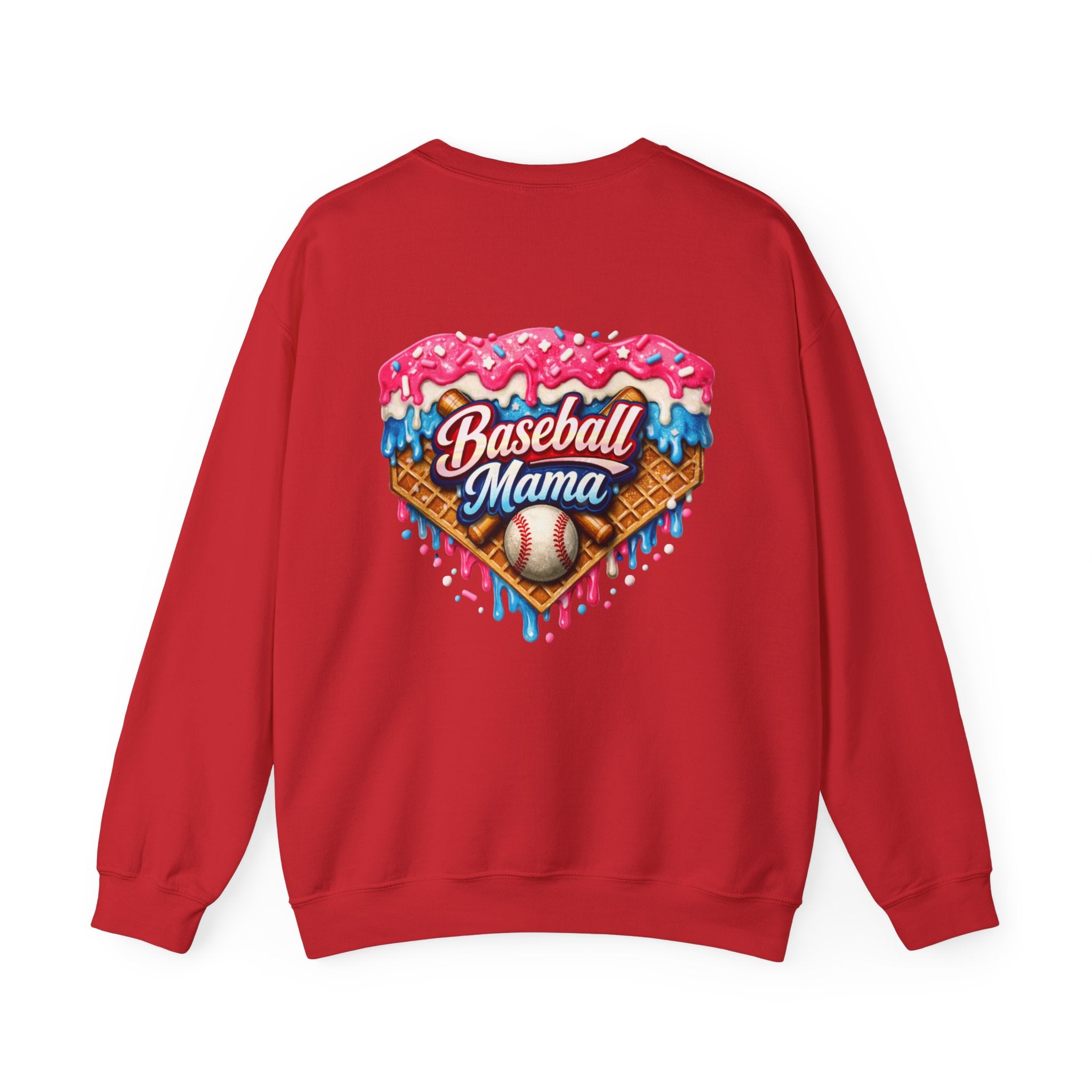 Baseball Mama Ice Cream Drip