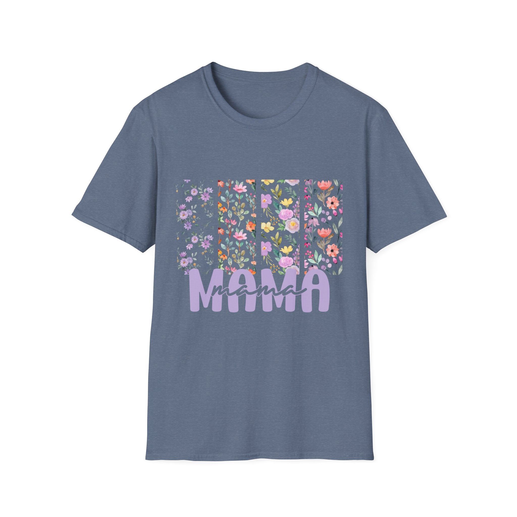 Mama Floral T-Shirt — Lavender Botanical Mother's Day Tee