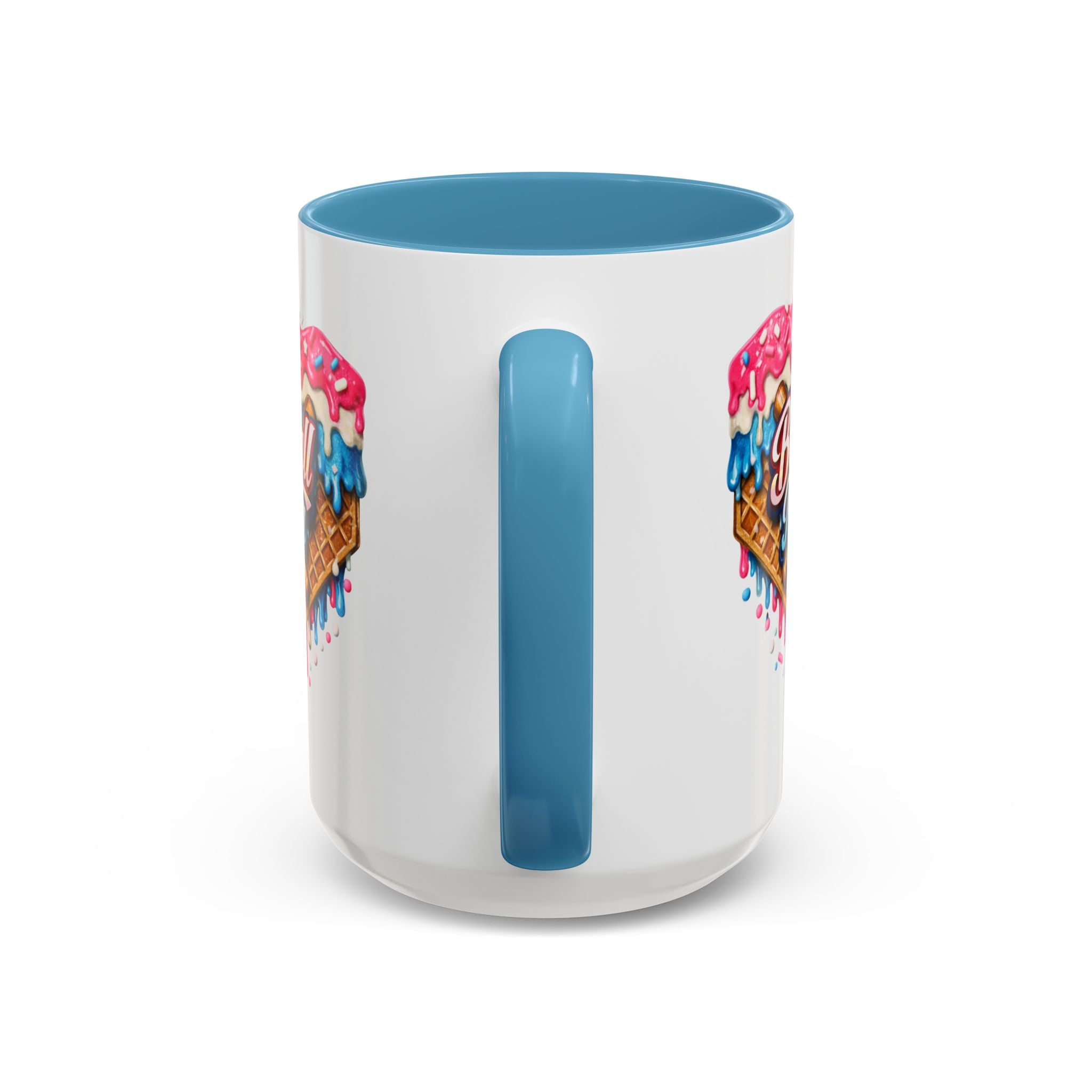 Baseball Mama Ice Cream Drip Mug