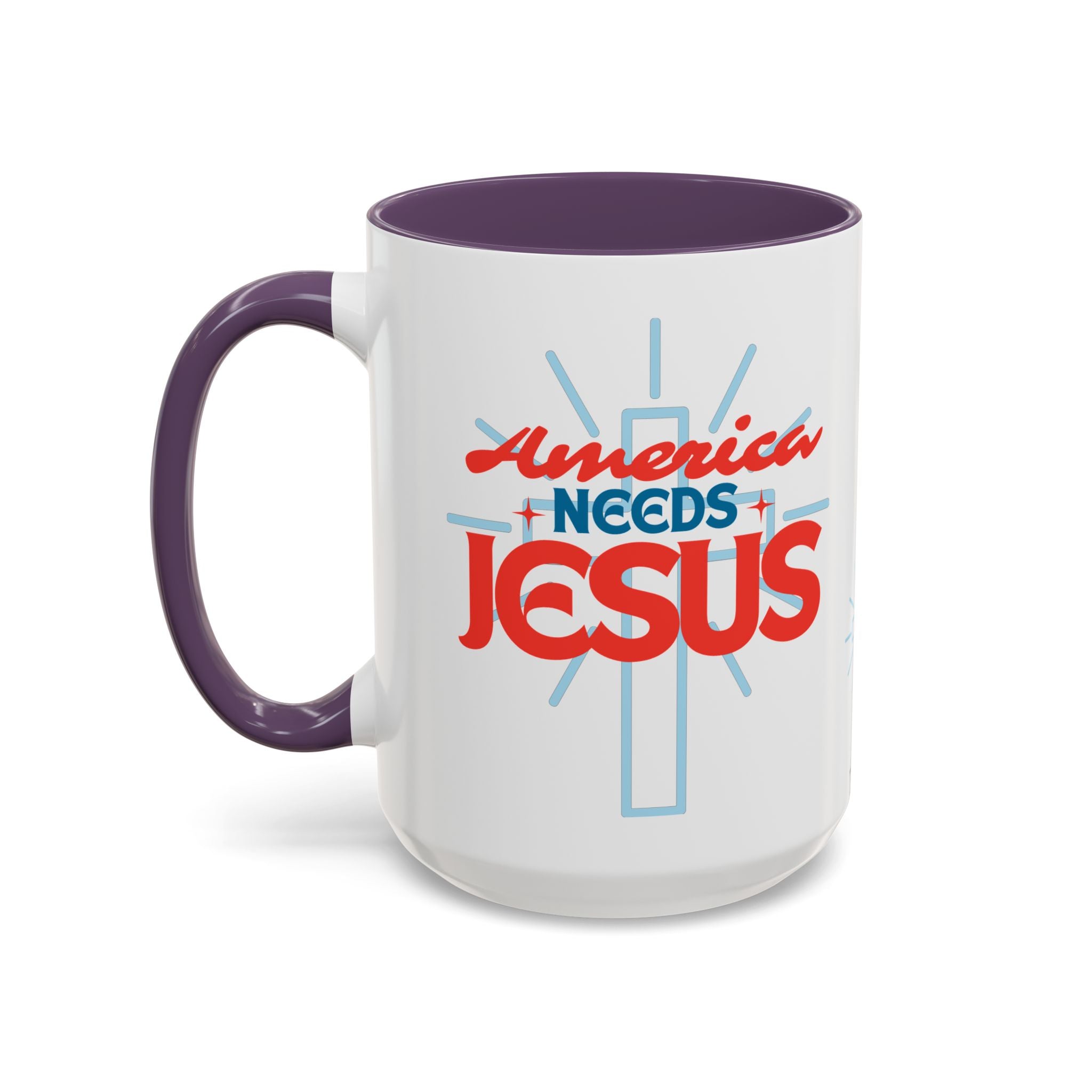 America Needs Jesus Coffee Mug