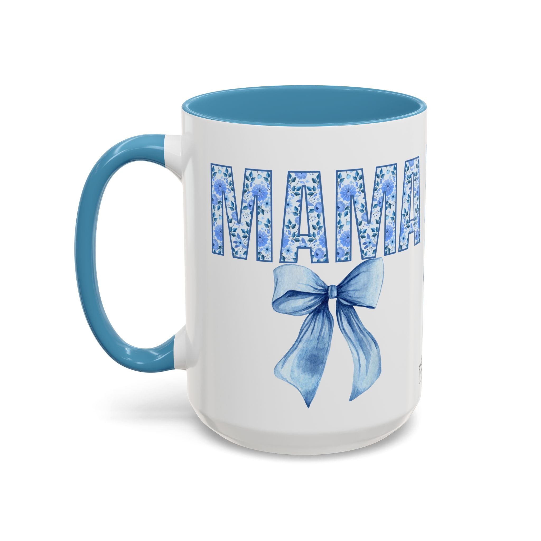 Mama Floral Bow Mug