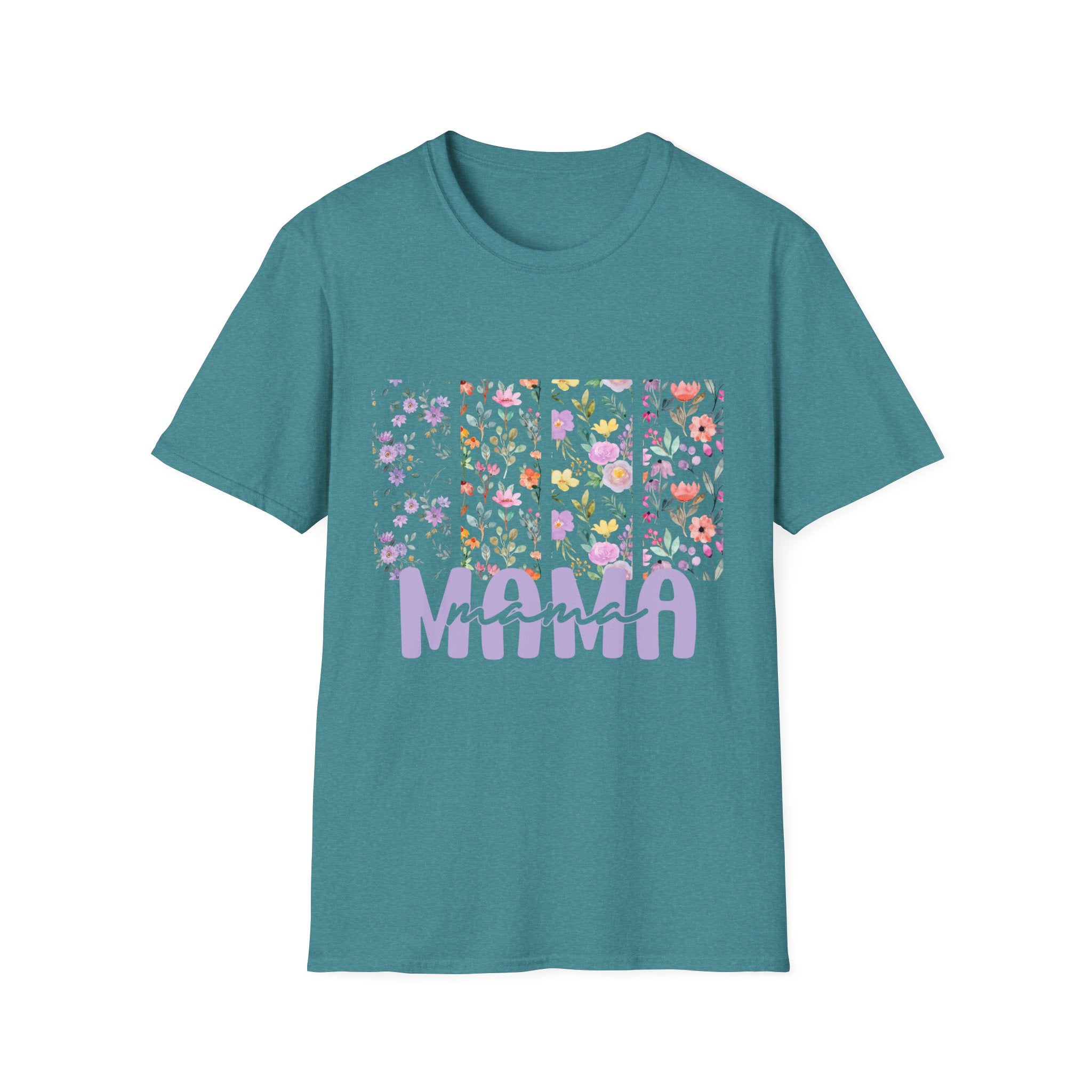 Mama Floral T-Shirt — Lavender Botanical Mother's Day Tee