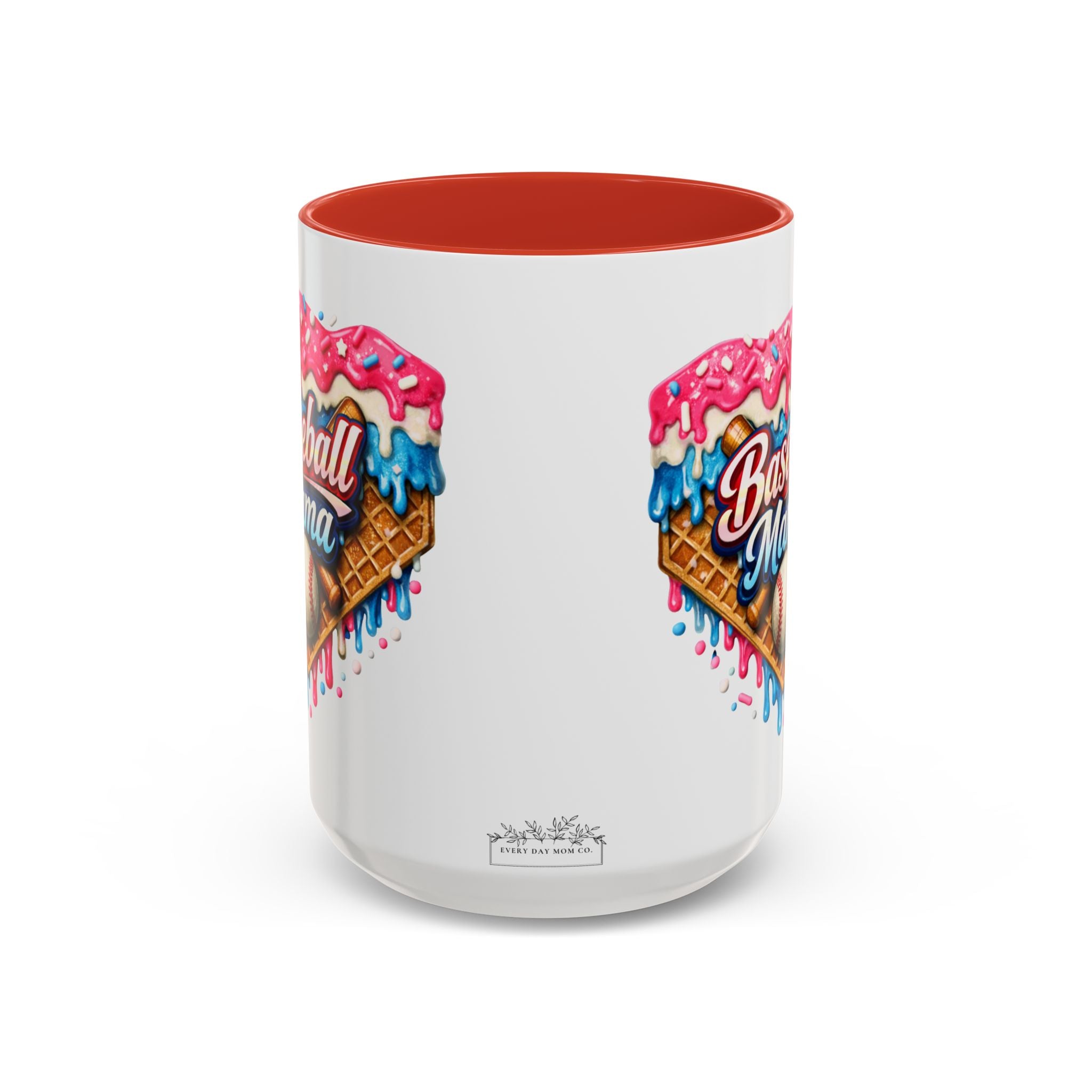 Baseball Mama Ice Cream Drip Mug