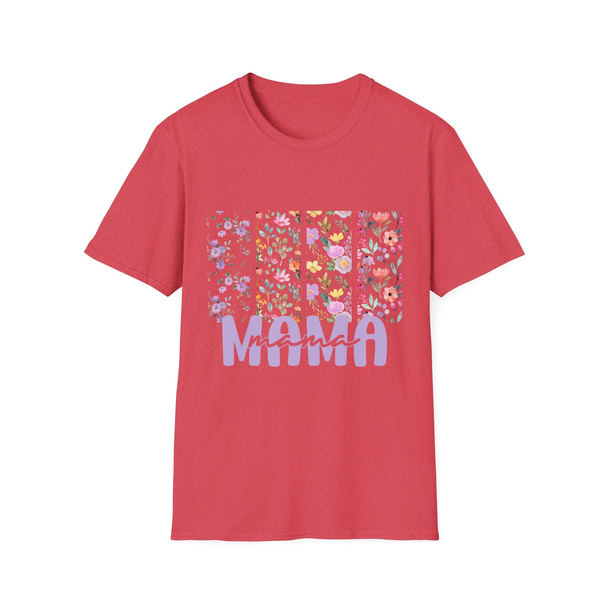 Mama Floral T-Shirt — Lavender Botanical Mother's Day Tee