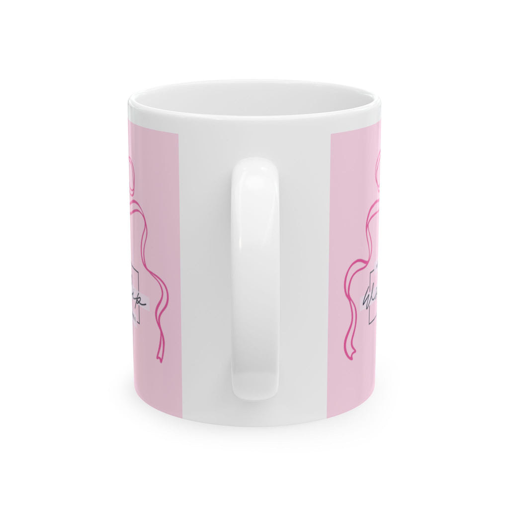 Pink Bow Worship Mug🎀 — 11oz