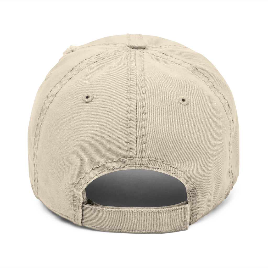 Boy Mama Distressed Embroidered Hat