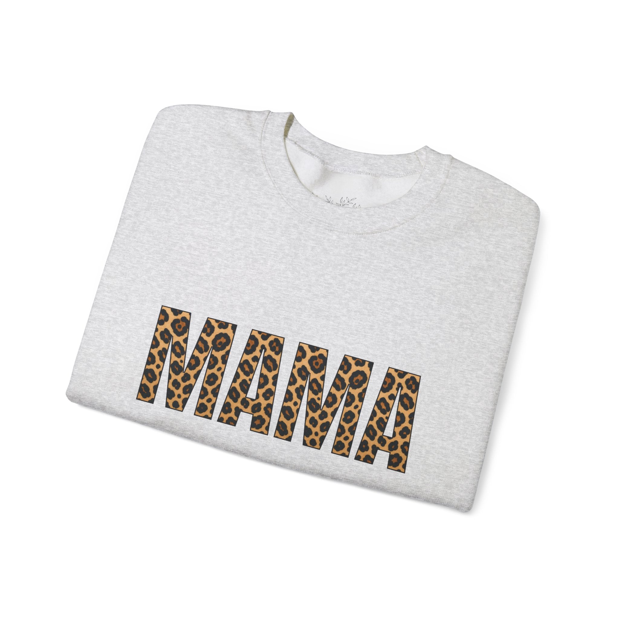 Mama Leopard Print Sweatshirt