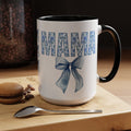Mama Floral Bow Mug