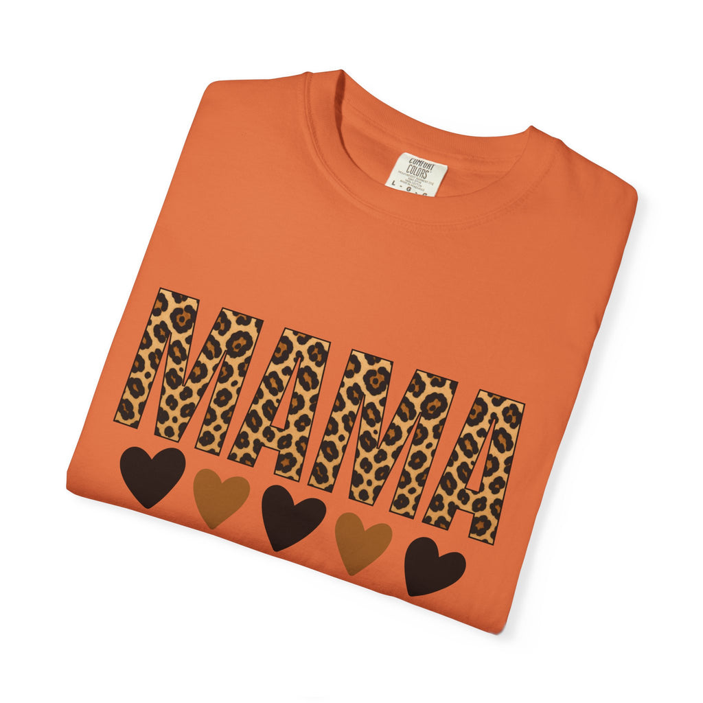 Mama Leopard Heart T-Shirt