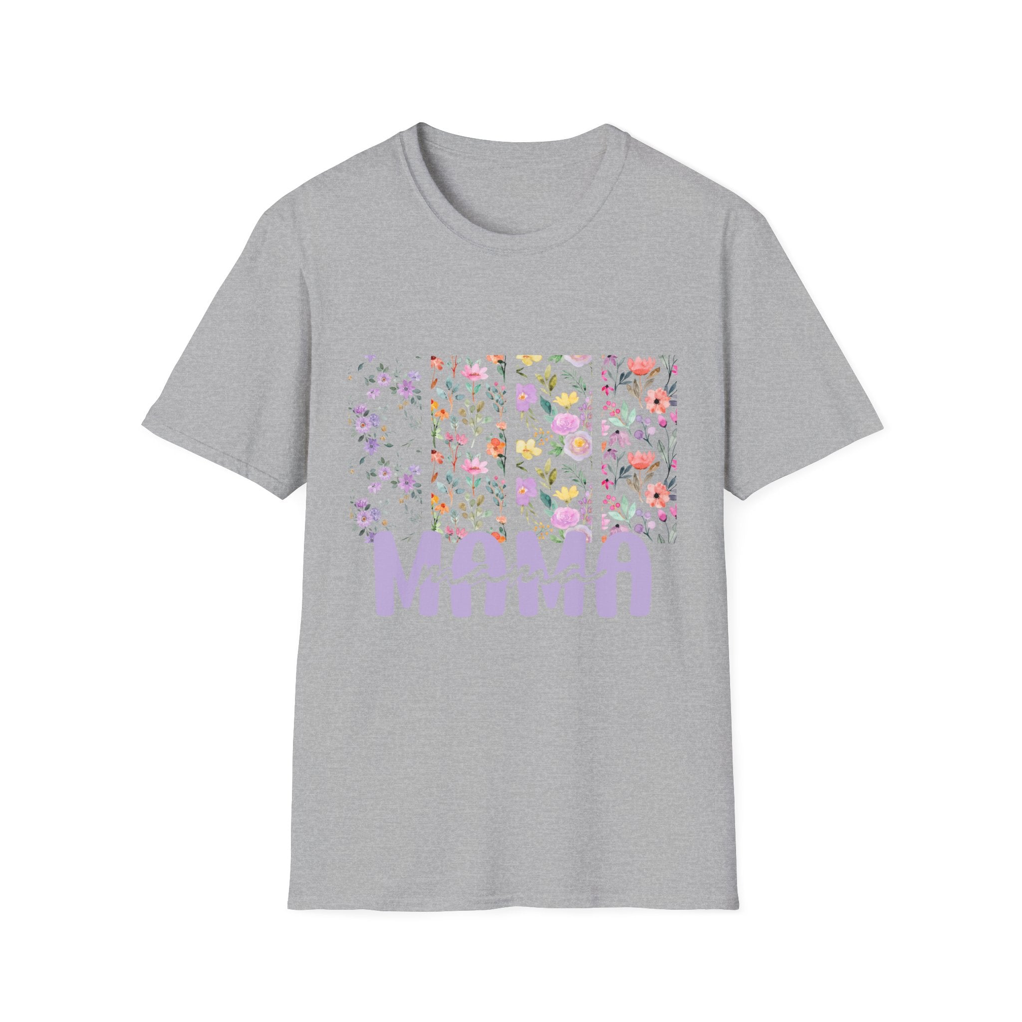 Mama Floral T-Shirt — Lavender Botanical Mother's Day Tee