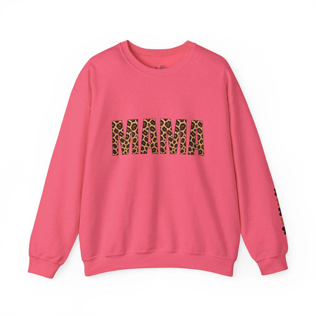 Mama Leopard Print Sweatshirt