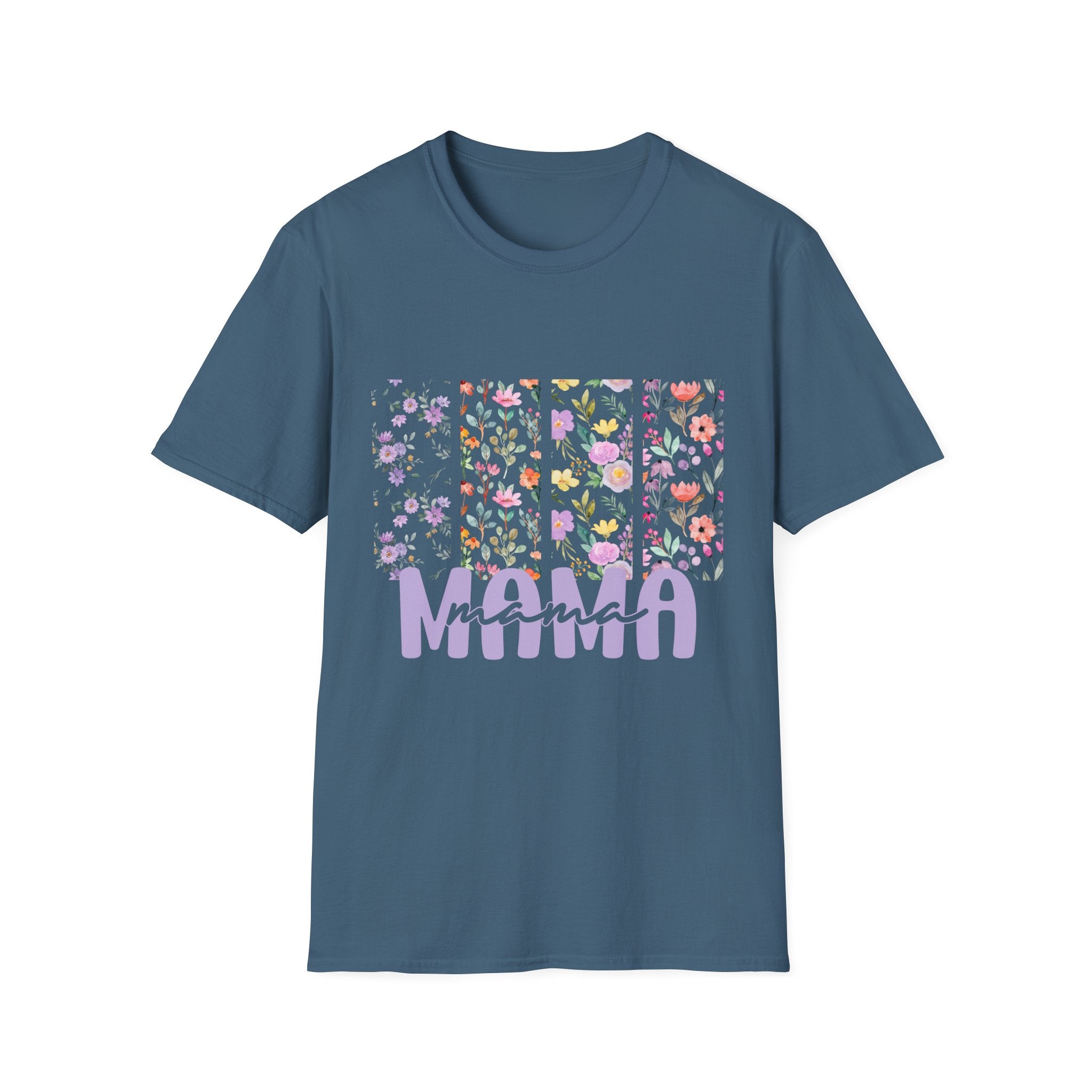 Mama Floral T-Shirt — Lavender Botanical Mother's Day Tee