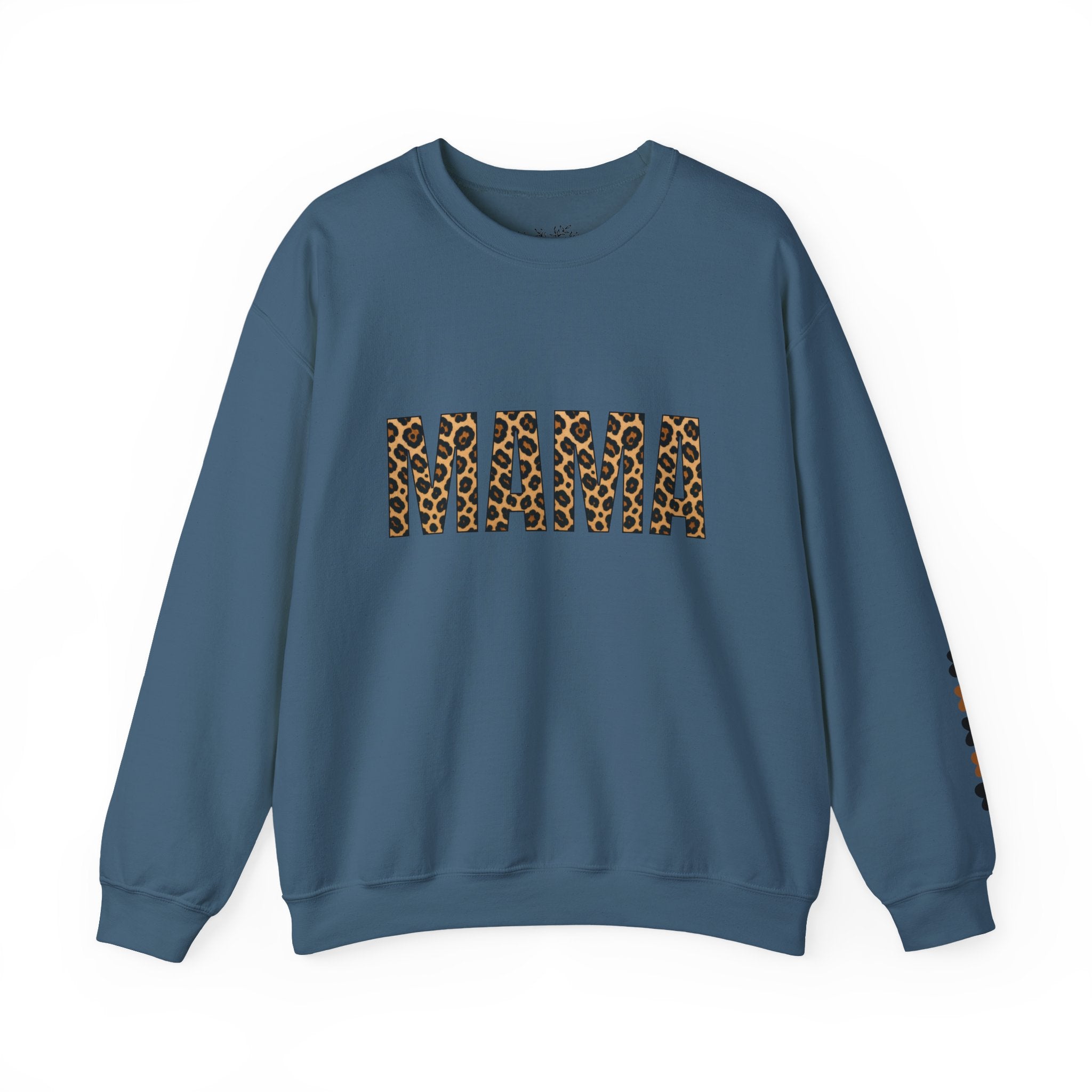 Mama Leopard Print Sweatshirt