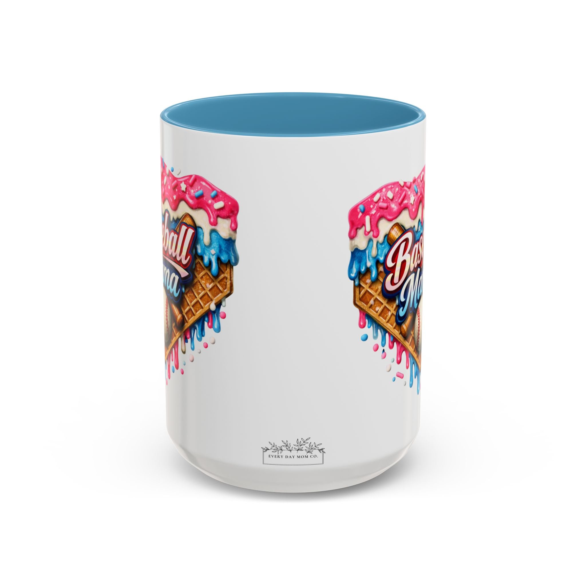 Baseball Mama Ice Cream Drip Mug