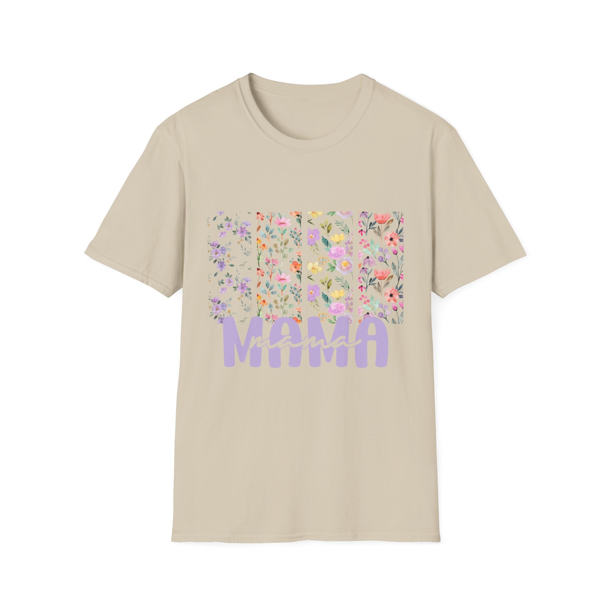 Mama Floral T-Shirt — Lavender Botanical Mother's Day Tee