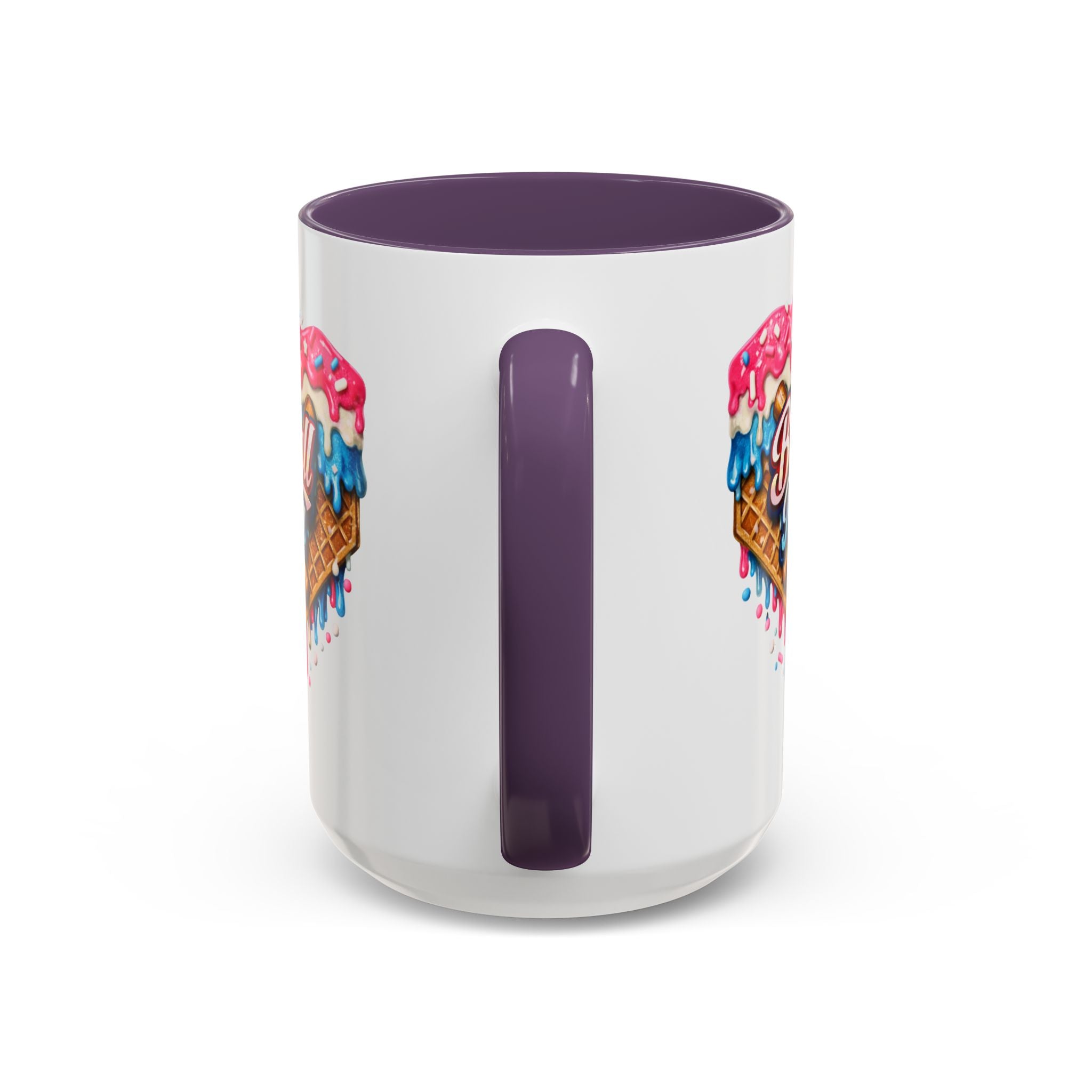 Baseball Mama Ice Cream Drip Mug