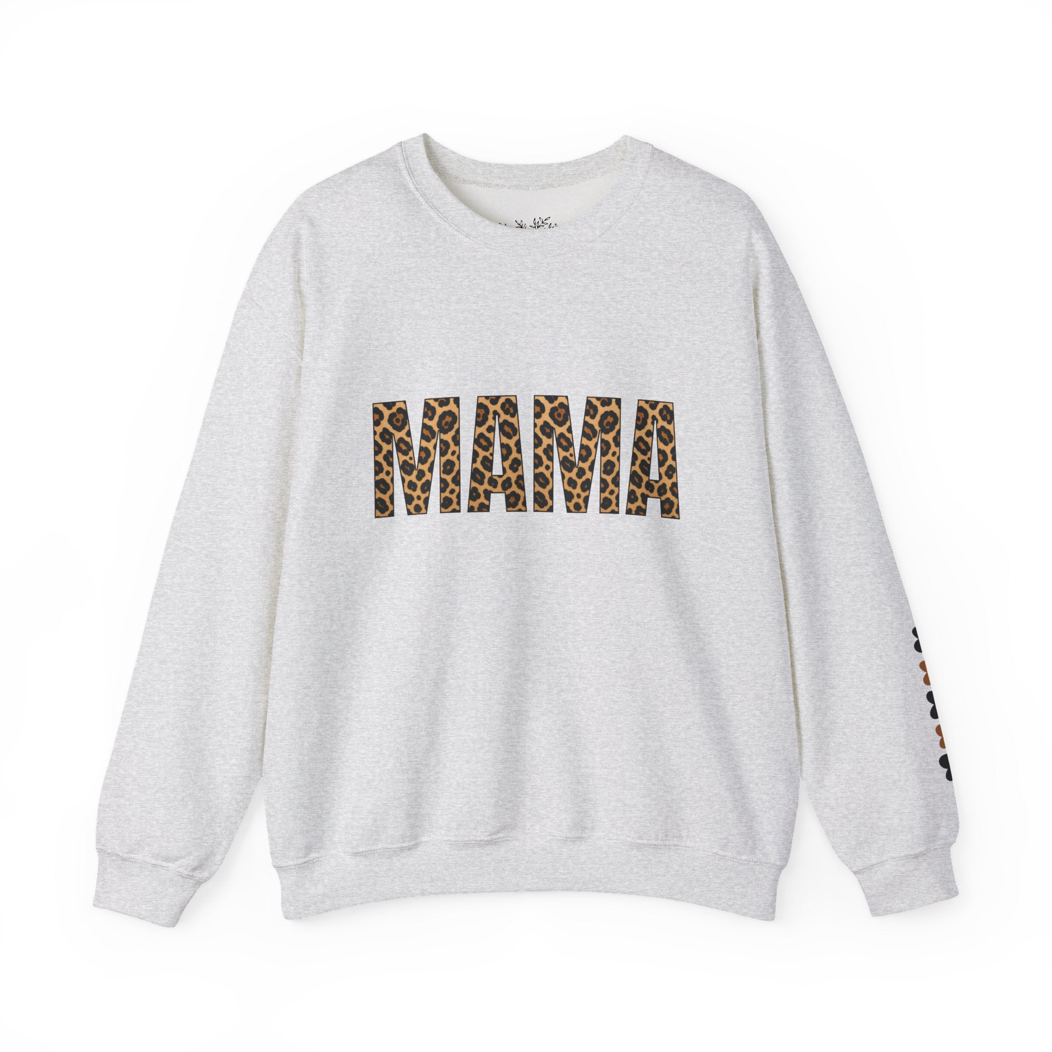 Mama Leopard Print Sweatshirt