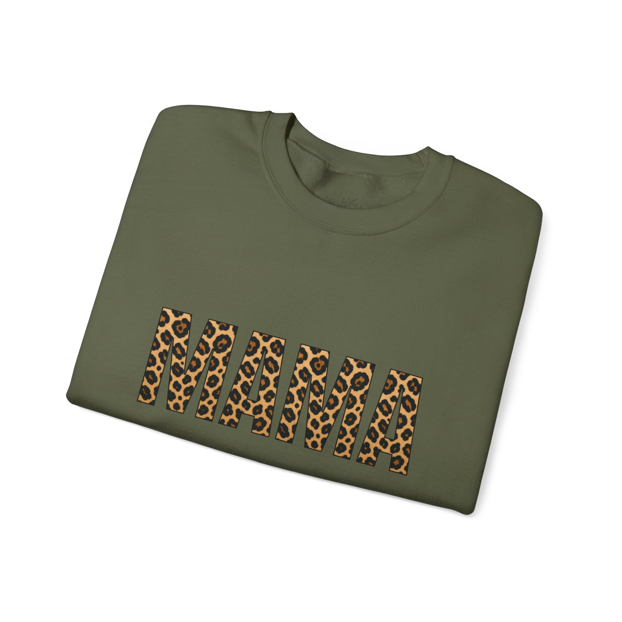 Mama Leopard Print Sweatshirt