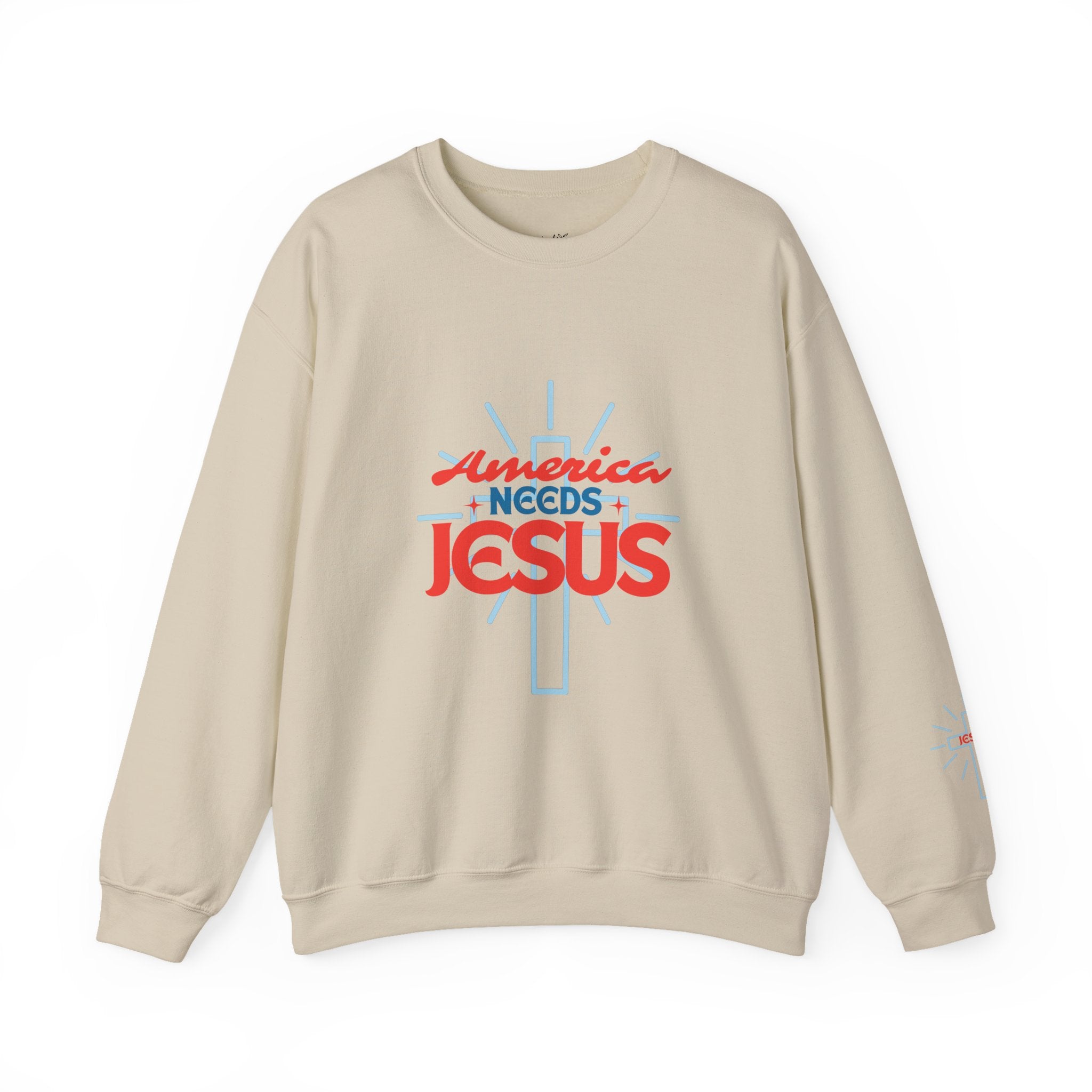 America Needs Jesus Sweatshirt